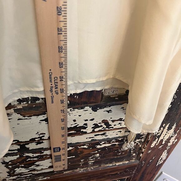 Women’s Maeve Anthropologie silk embroidered tie blouse with Claire’s sides. S - Picture 11 of 11